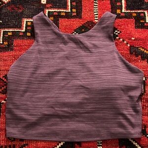 Athleta cropped bra tank